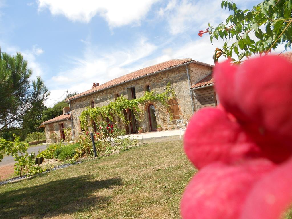 Chambres D'Hotes Le Chateau Rouge Saint-Germain-sur-Moine Exteriör bild
