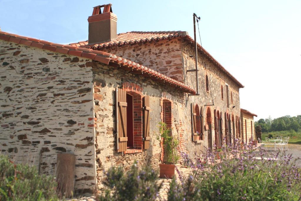 Chambres D'Hotes Le Chateau Rouge Saint-Germain-sur-Moine Exteriör bild